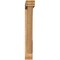 Ekena Millwork Traditional Traditional Smooth Bracket w/ Offset Brace, Western Red Cedar, 5 1/2"W x 40"D x 40"H BKT0604X40X40TRA01SWR - alternate 4